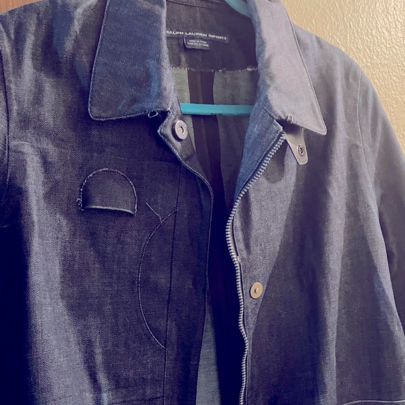 Ralph Lauren Rain Jean Jacket… Can fit small - Large - Picture 4 of 7